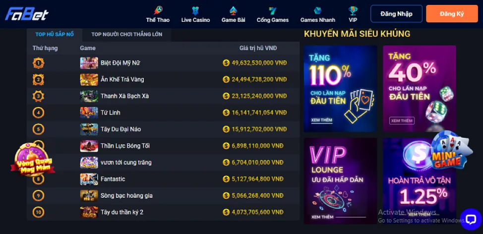 Lợi ích khi chơi game nổ hũ tại 88go nổ hũ